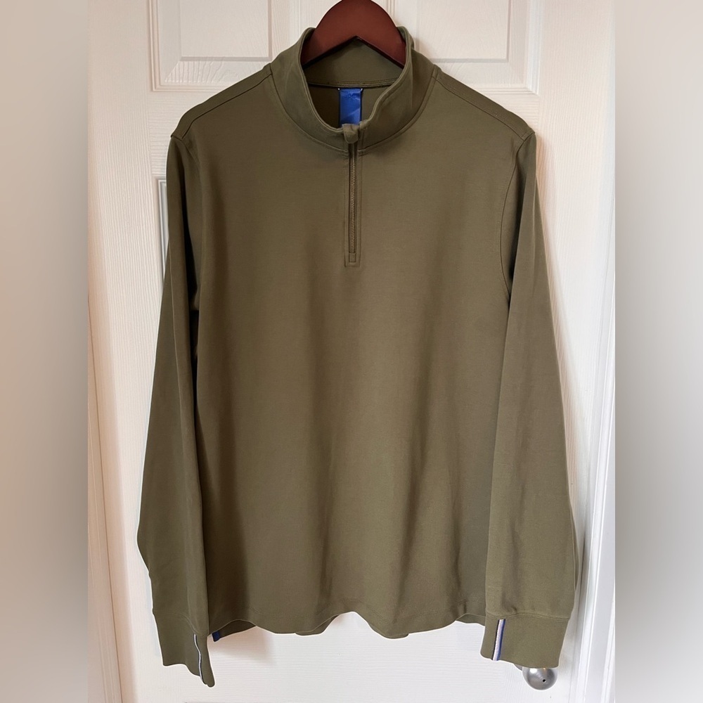 Mens Kit and Ace Friday 1/4 Zip Pullover Sweater Large